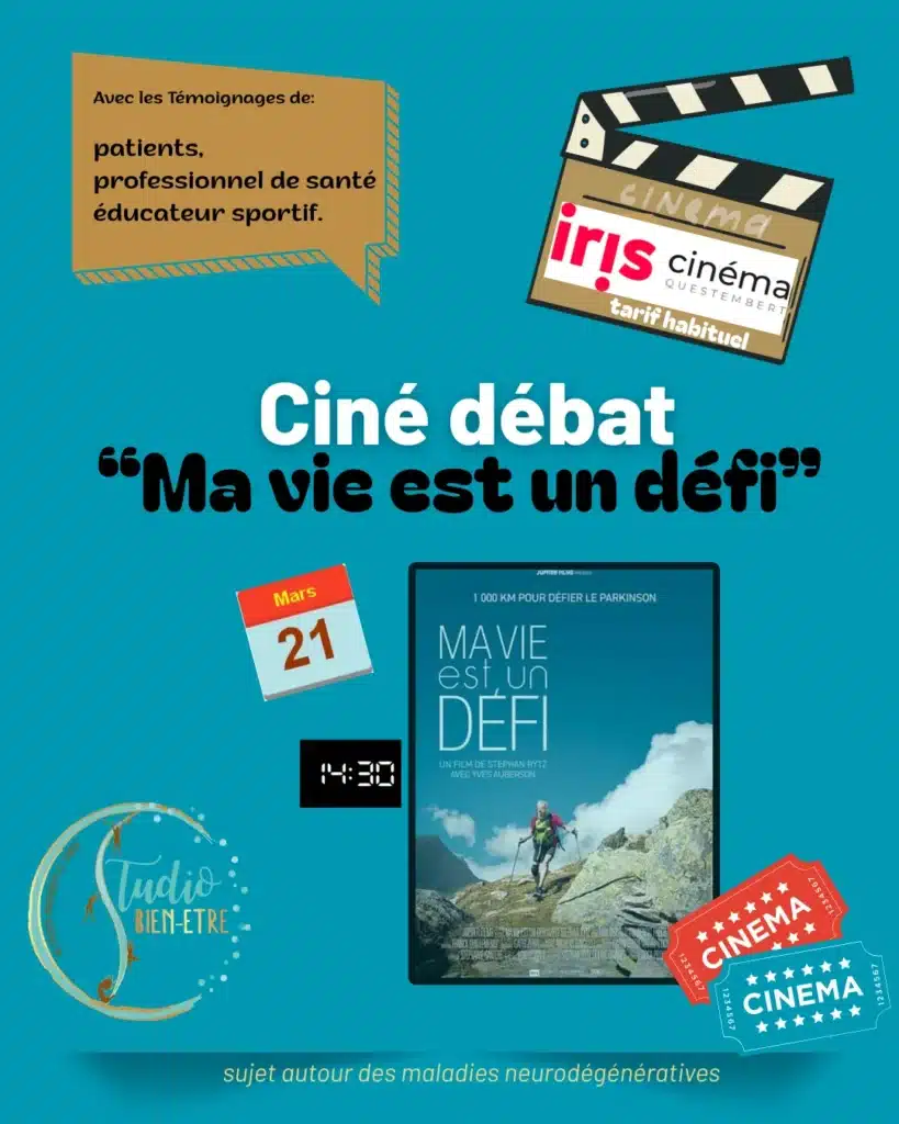 Ciné Débat à Questembert à propos des maladies neuro dégénératives